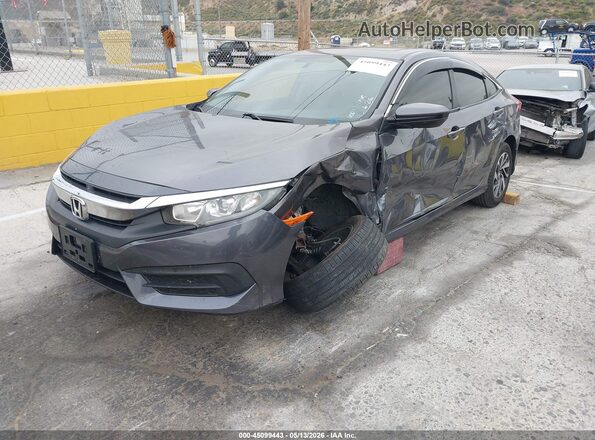 2HGFC2F76HH512579 2017 HONDA CIVIC Gray Front left