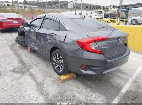 2HGFC2F76HH512579 2017 HONDA CIVIC Gray Rear left