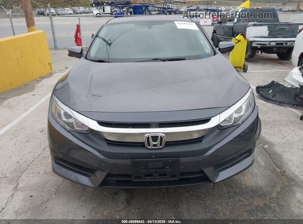 2HGFC2F76HH512579 2017 HONDA CIVIC Gray Dashboard view