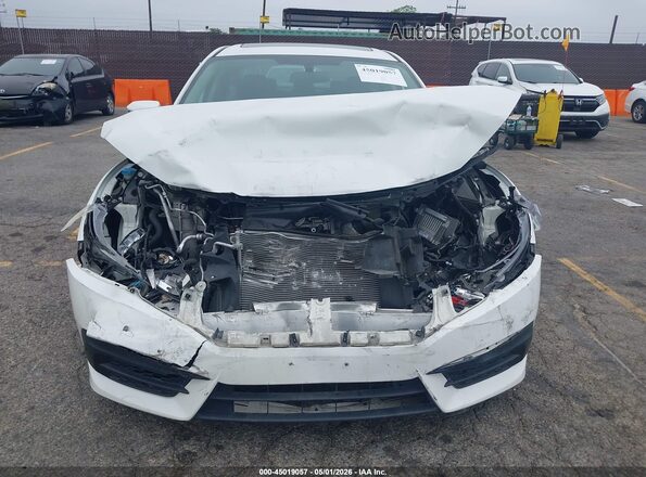 2HGFC2F76HH573611 2017 HONDA CIVIC White ხელსაწყოთა პანელის ხედი