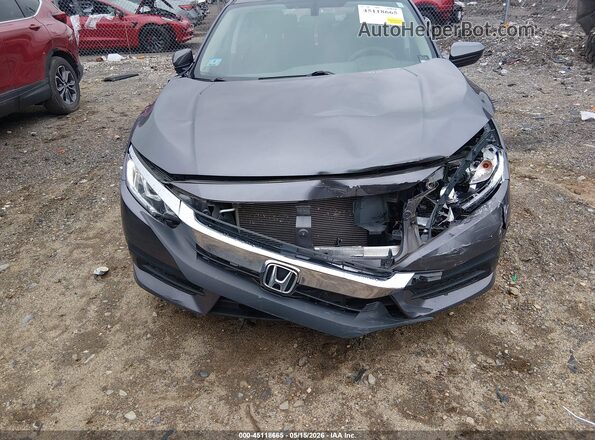 2HGFC2F76JH519683 2018 HONDA CIVIC Gray Front view