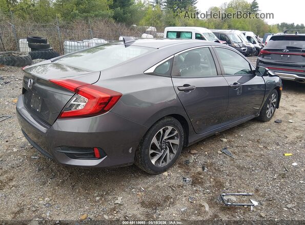 2HGFC2F76JH519683 2018 HONDA CIVIC Gray Rear right