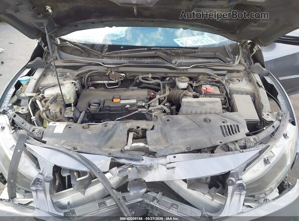 2HGFC2F76JH519702 2018 HONDA CIVIC Gray უკანა ხედი