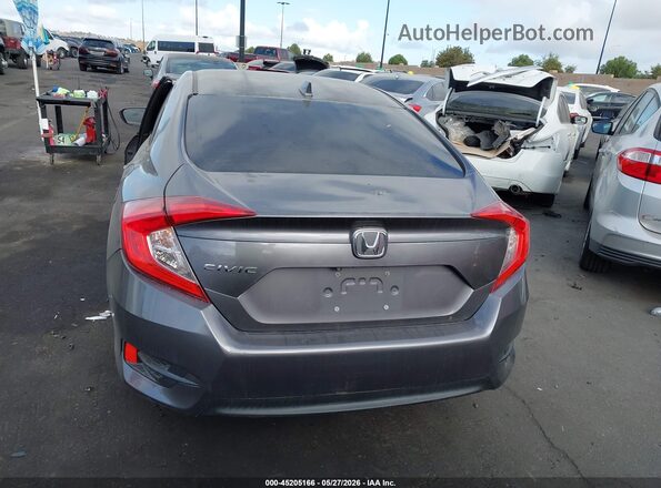2HGFC2F76JH519702 2018 HONDA CIVIC Gray 