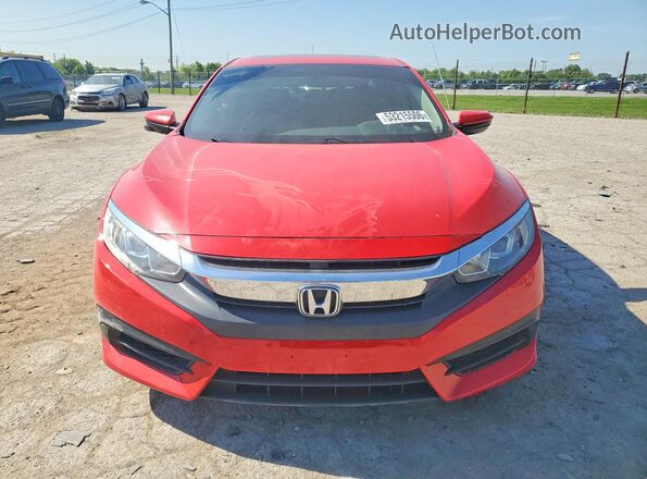 2HGFC2F76JH538556 2018 HONDA CIVIC Red Vista frontal