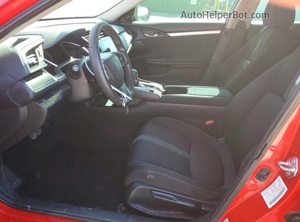 2HGFC2F76JH538556 2018 HONDA CIVIC Red Vista interior delantera