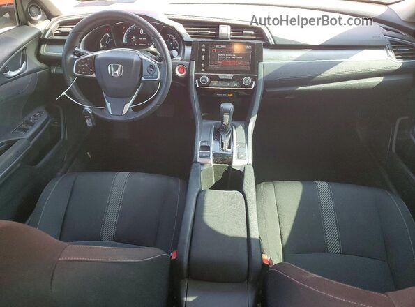 2HGFC2F76JH538556 2018 HONDA CIVIC Red Vista del salpicadero