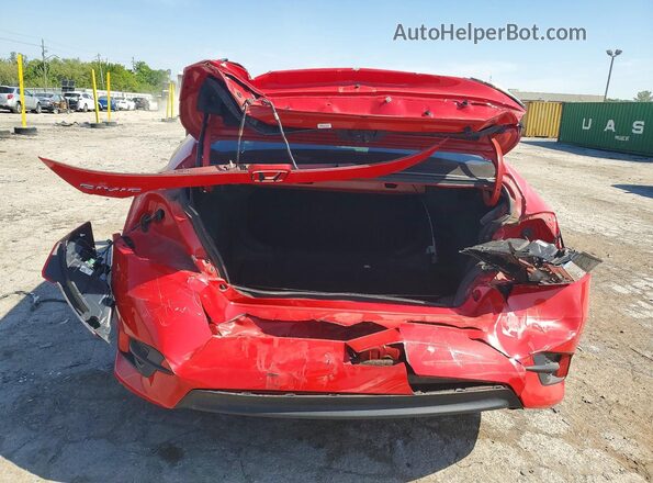 2HGFC2F76JH538556 2018 HONDA CIVIC Red Vista trasera