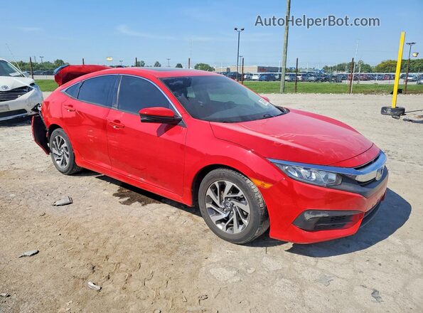 2HGFC2F76JH538556 2018 HONDA CIVIC Red Delantero derecho