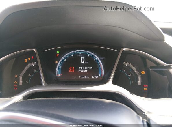 2HGFC2F76JH565501 2018 HONDA CIVIC Черный Вид задних сидений