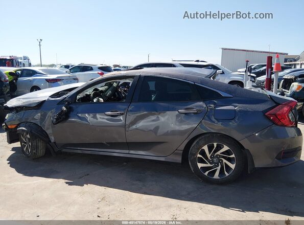 2HGFC2F77HH566425 2017 HONDA CIVIC Gray Front view