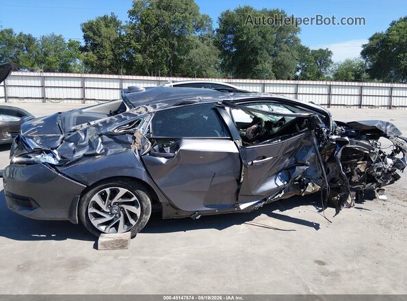 2HGFC2F77HH566425 2017 HONDA CIVIC Gray 360 interior view