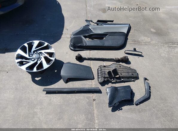 2HGFC2F77HH566425 2017 HONDA CIVIC Gray Instrument cluster view