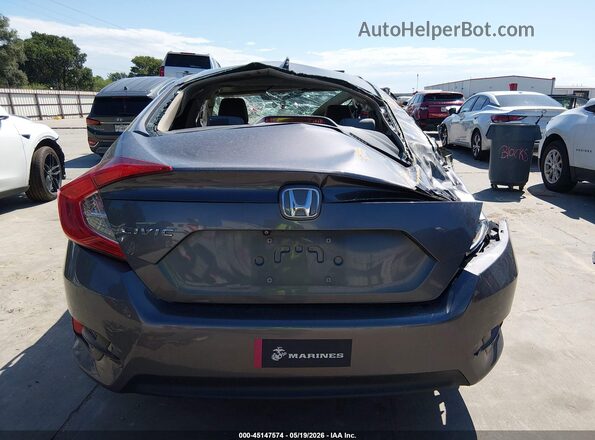 2HGFC2F77HH566425 2017 HONDA CIVIC Gray 