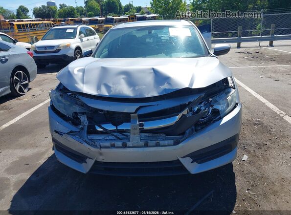 2HGFC2F77JH542485 2018 HONDA CIVIC Серебряный Вид щитка приборов