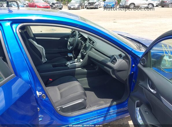2HGFC2F77JH552790 2018 HONDA CIVIC Blue Front interior view