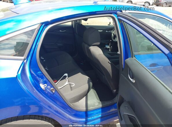 2HGFC2F77JH552790 2018 HONDA CIVIC Blue VIN sticker view