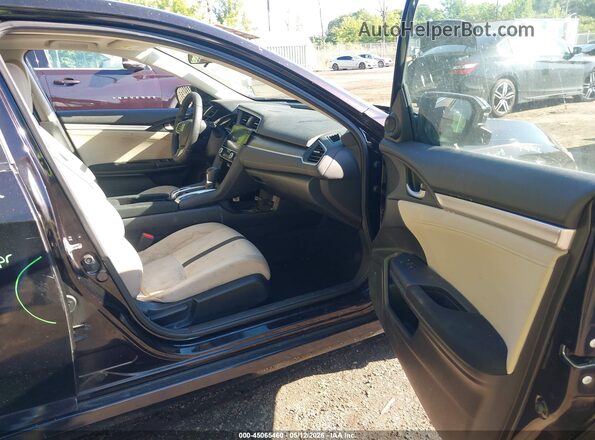 2HGFC2F78JH526795 2018 HONDA CIVIC Purple Widok wnętrza z przodu