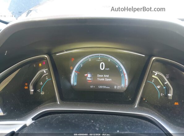 2HGFC2F78JH526795 2018 HONDA CIVIC Purple Widok tylnych siedzeń