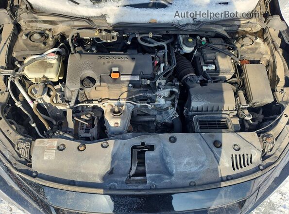 2HGFC2F78MH015530 2021 HONDA CIVIC Black Widok wnętrza z tyłu