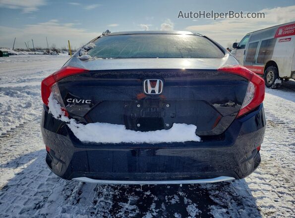 2HGFC2F78MH015530 2021 HONDA CIVIC Black Widok z tyłu