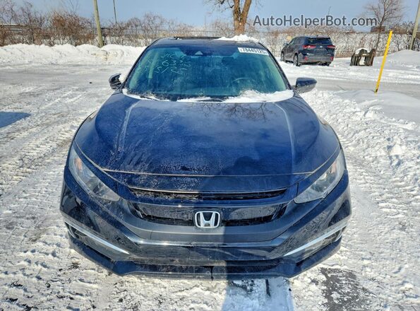 2HGFC2F78MH015530 2021 HONDA CIVIC Black Widok z przodu