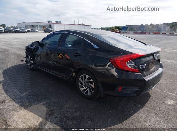 2HGFC2F79GH501042 2016 HONDA CIVIC Black Задня ліва чверть