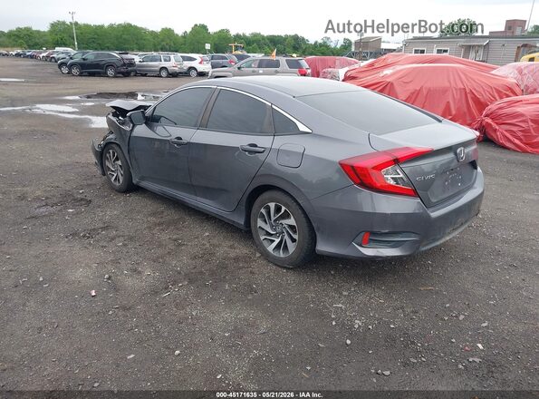2HGFC2F79GH507536 2016 HONDA CIVIC Серый Задняя левая четверть