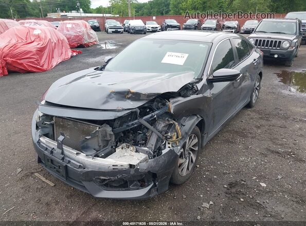 2HGFC2F79GH507536 2016 HONDA CIVIC Серый Вид спереди