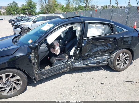 2HGFC2F79GH525017 2016 HONDA CIVIC Black Front view