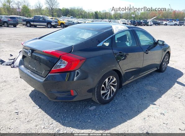 2HGFC2F79GH525017 2016 HONDA CIVIC Black Rear right
