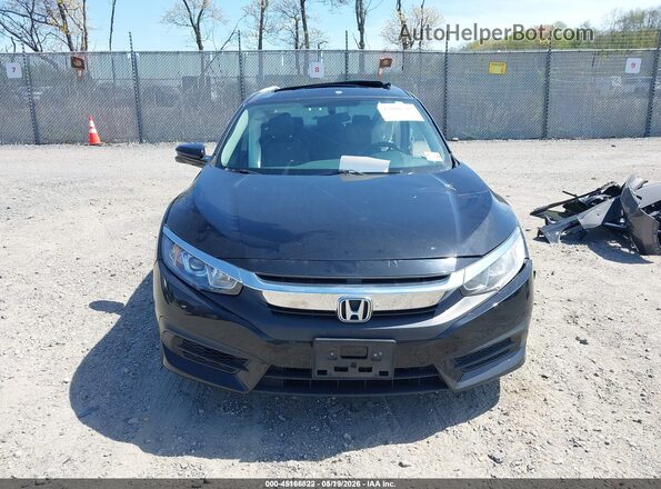 2HGFC2F79GH525017 2016 HONDA CIVIC Black Rear interior view