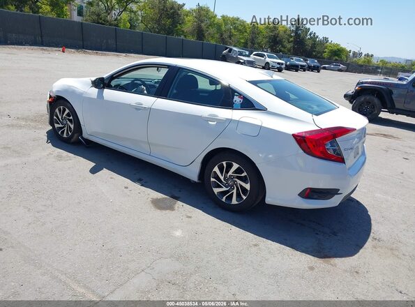 2HGFC2F7XJH542898 2018 HONDA CIVIC Белый Задняя левая четверть
