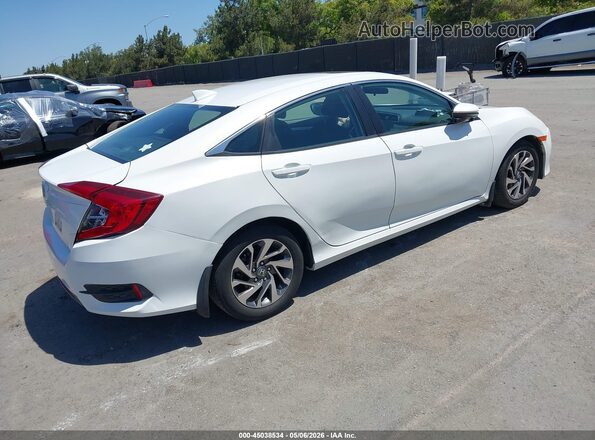 2HGFC2F7XJH542898 2018 HONDA CIVIC Белый Задняя правая четверть