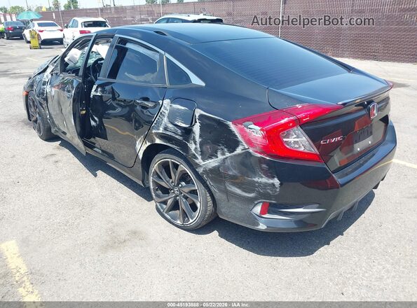 2HGFC2F80KH541107 2019 HONDA CIVIC Black 
