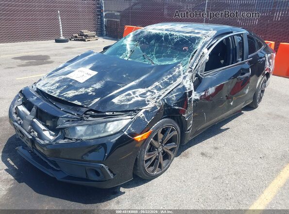 2HGFC2F80KH541107 2019 HONDA CIVIC Black 