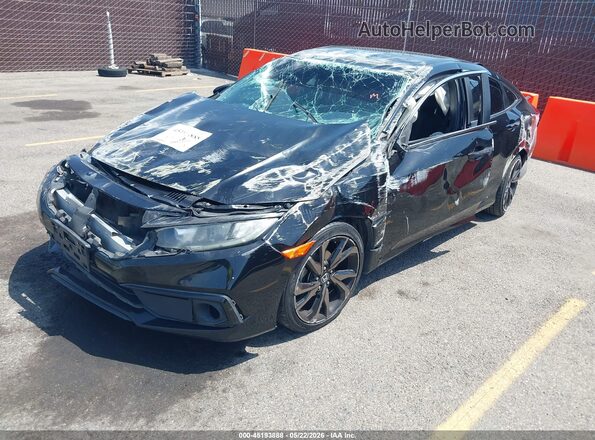 2HGFC2F80KH541107 2019 HONDA CIVIC Black 