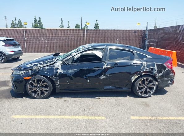 2HGFC2F80KH541107 2019 HONDA CIVIC Black 
