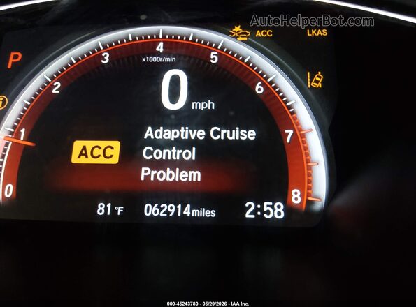 2HGFC2F80LH509694 2020 HONDA CIVIC Gray 