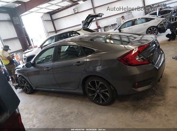 2HGFC2F80LH509694 2020 HONDA CIVIC Gray 