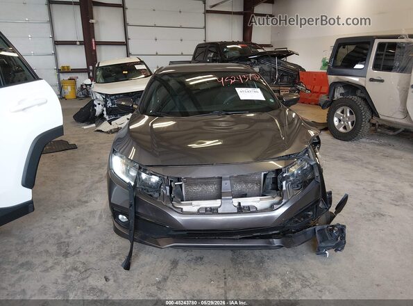 2HGFC2F80LH509694 2020 HONDA CIVIC Gray Rear interior view
