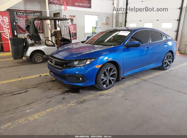 2HGFC2F80MH543359 2021 HONDA CIVIC Синий 
