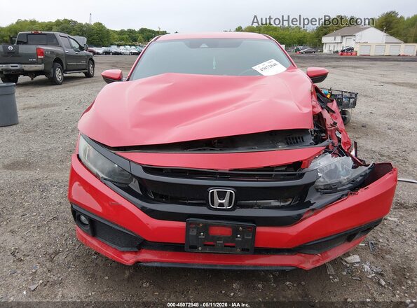 2HGFC2F81KH572222 2019 HONDA CIVIC Красный 