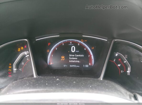 2HGFC2F81KH572222 2019 HONDA CIVIC Красный 