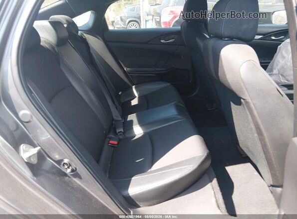 2HGFC2F81KH582538 2019 HONDA CIVIC Gray Vista de la etiqueta del VIN