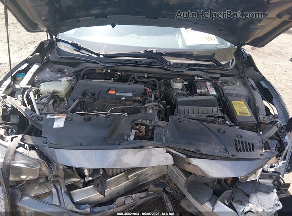 2HGFC2F81KH582538 2019 HONDA CIVIC Gray Vista trasera