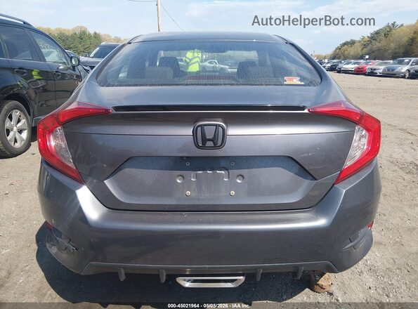 2HGFC2F81KH582538 2019 HONDA CIVIC Gray 