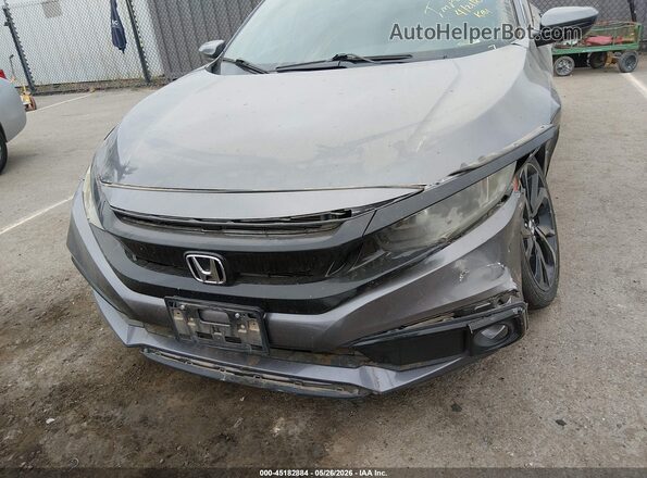 2HGFC2F81MH538445 2021 HONDA CIVIC Gray 