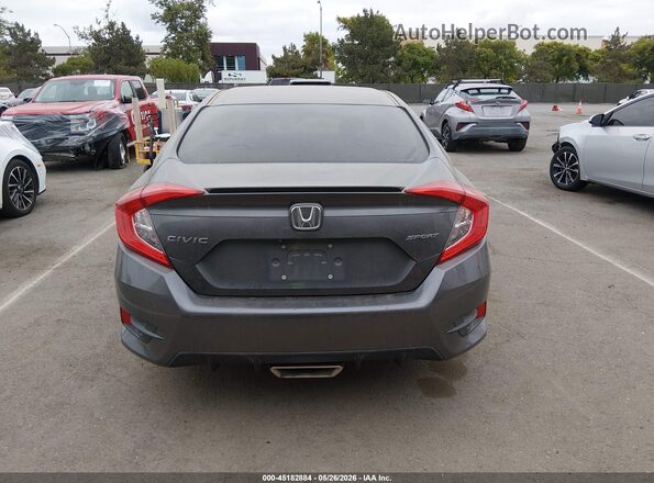 2HGFC2F81MH538445 2021 HONDA CIVIC Gray 