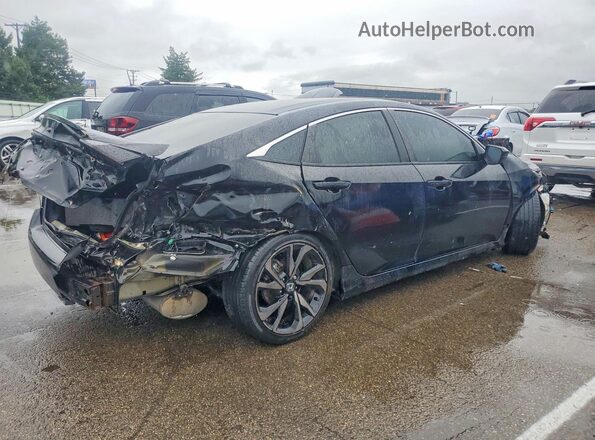 2HGFC2F81MH546206 2021 HONDA CIVIC Черный 